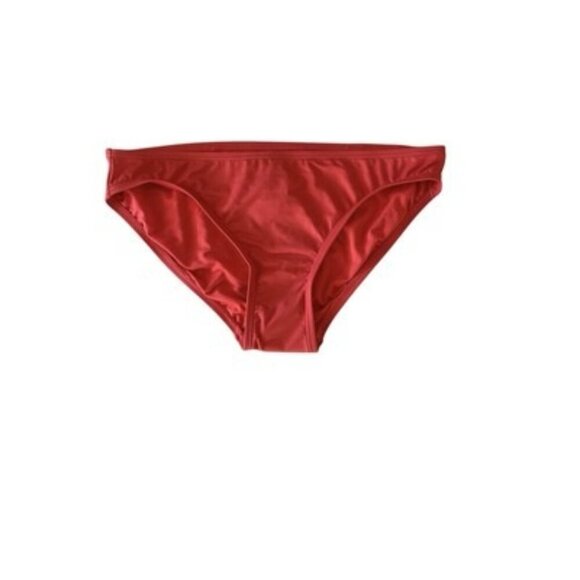 Michael Michael Kors Classic BikiniSwim Bottoms Size M Ruby Orange $54 NWT - Picture 1 of 3